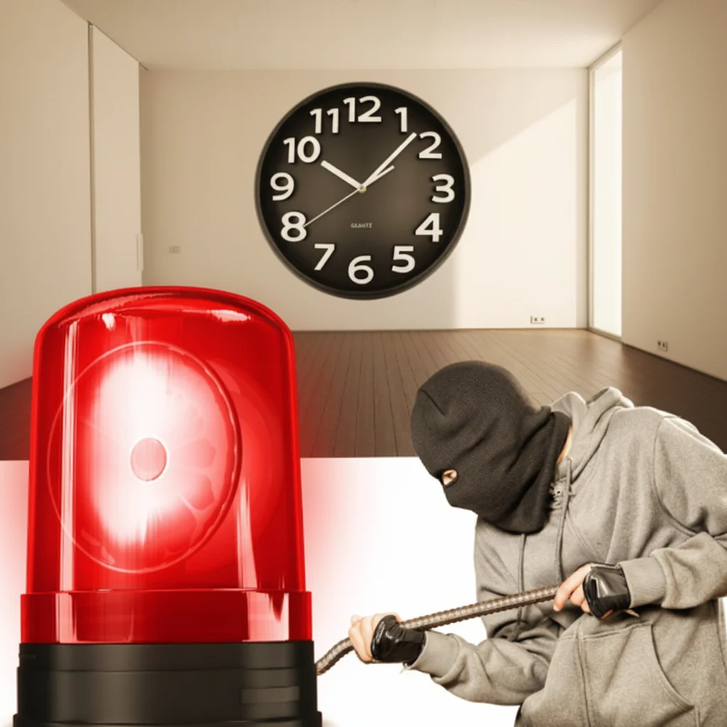 Hidden camera motion detection real time alert and push notification