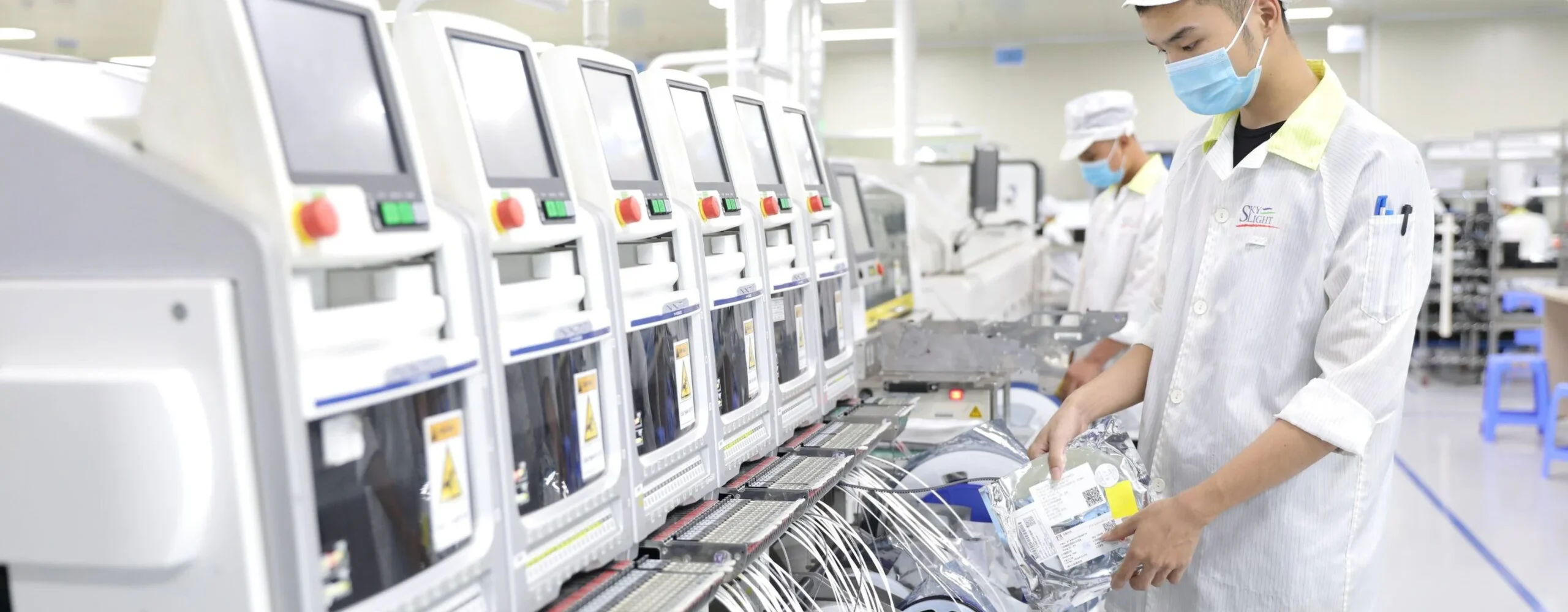 Camera module SMT production line in Vietnam