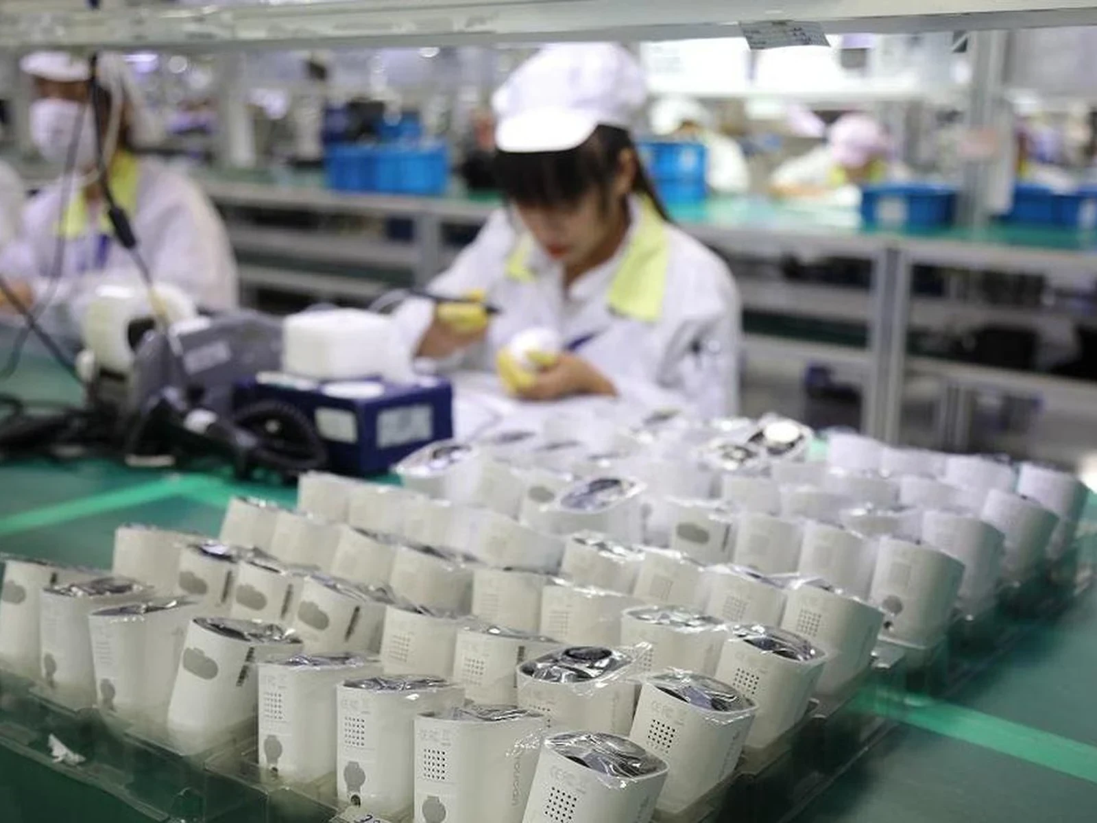 Camera production line in Vietnam
