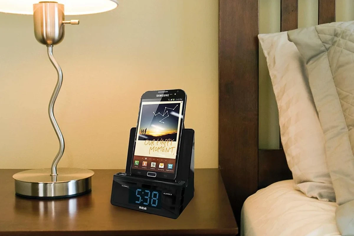 Clock camera in a hospitality setting