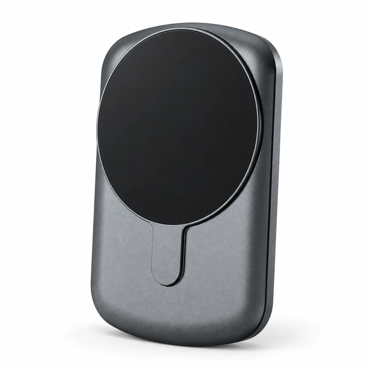A1A Bluetooth app voice recorder front black circular panel