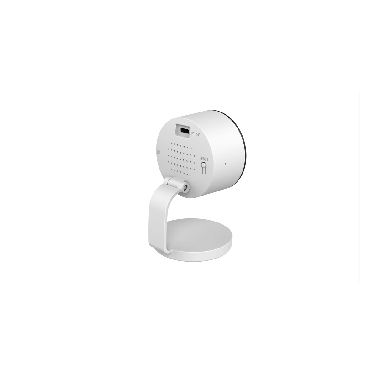 C11 compact indoor WiFi camera rear and stand