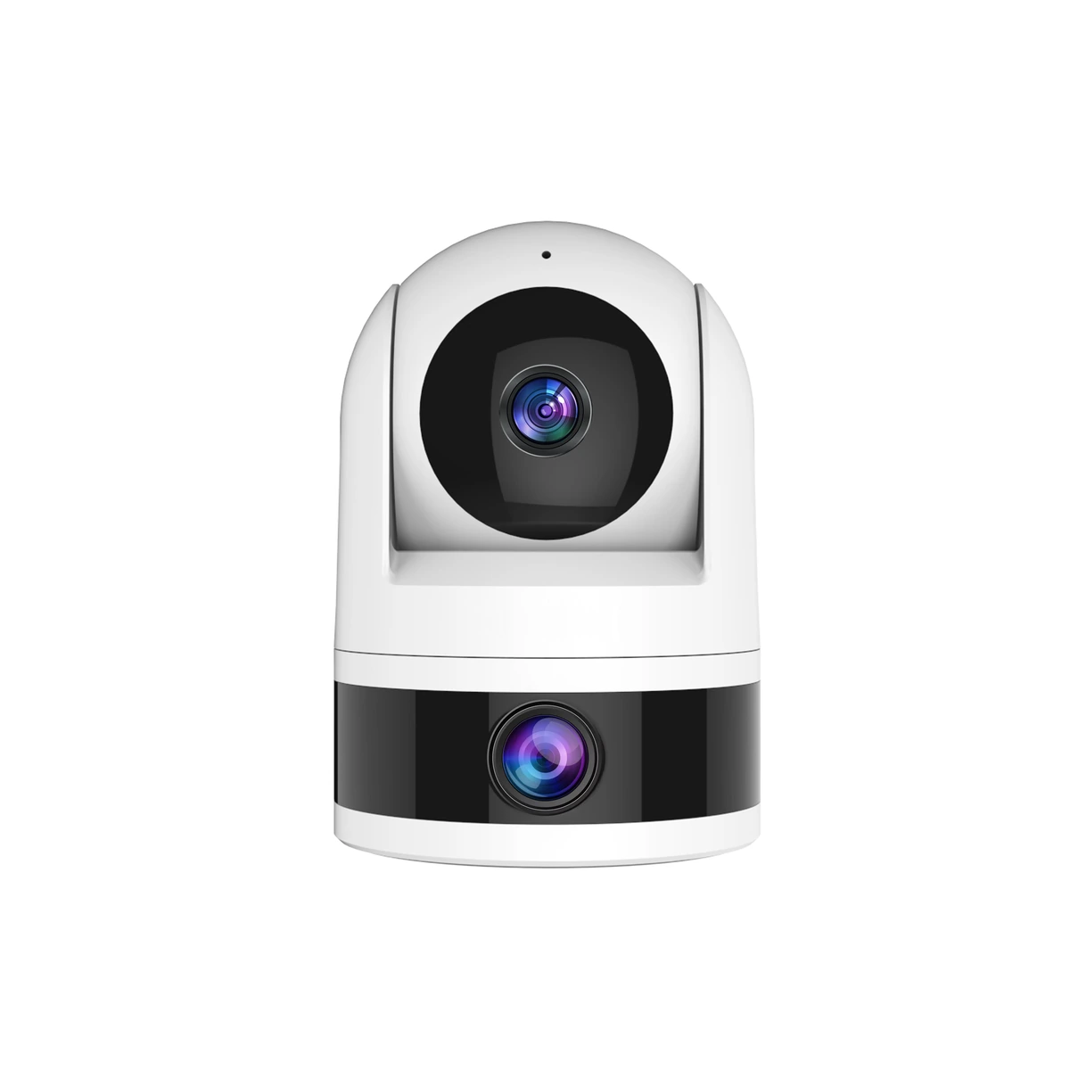 C64 dual-lens indoor pan-tilt camera angle view
