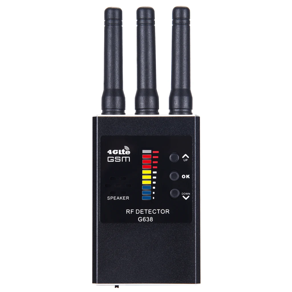 G638 RF detector front with LED indicator