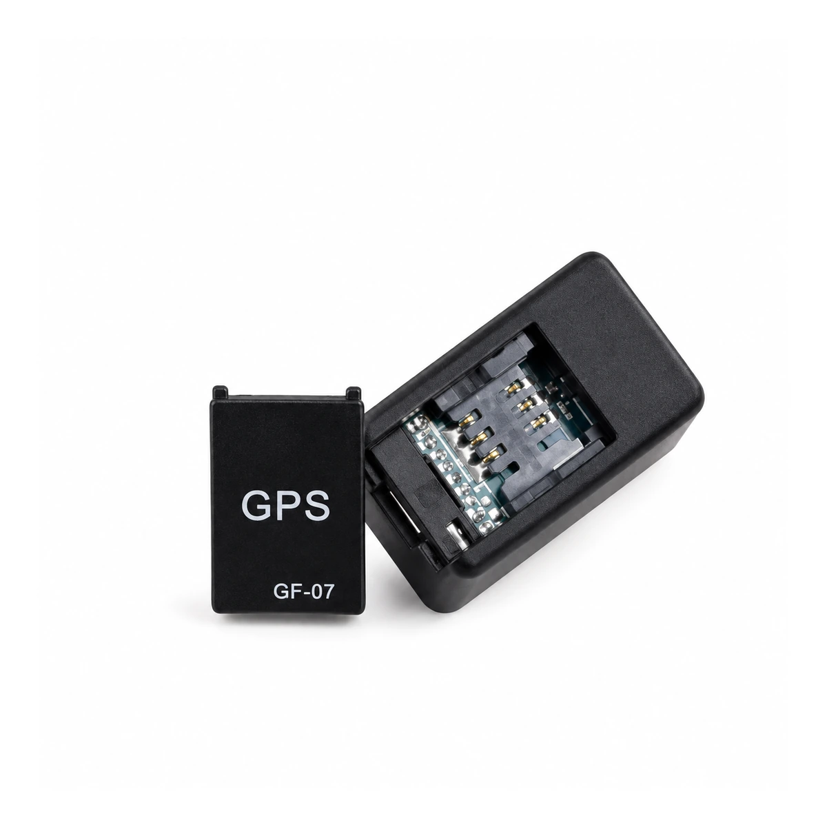 GF-07 Mini Magnetic GSM Tracker SIM and TF card compartment