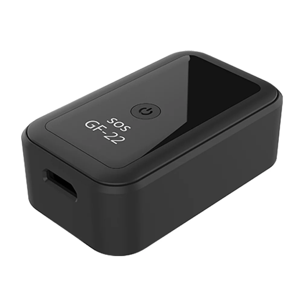 GF22 Magnetic GPS Tracker side angle view