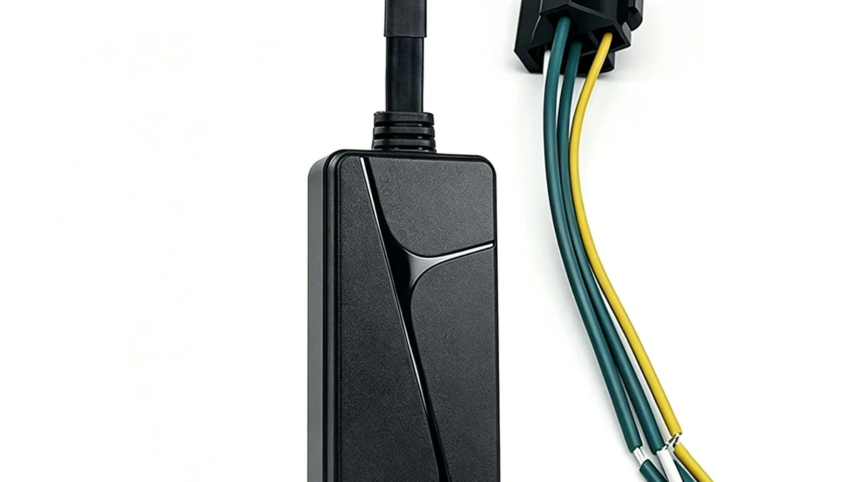 QZT N70 wired 4G vehicle GPS tracker with harness