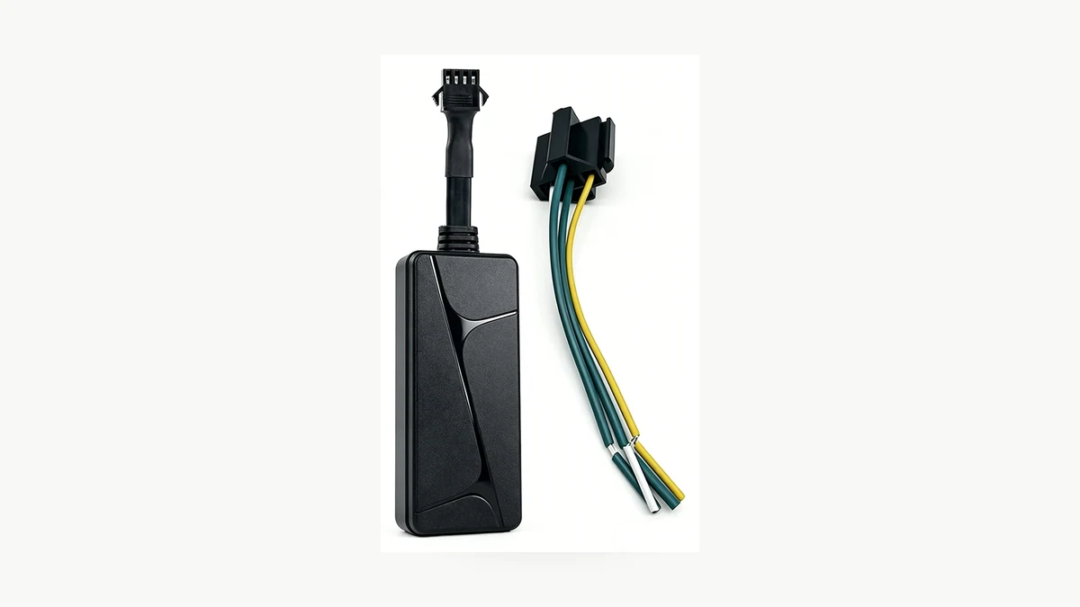 N70 4G wired vehicle GPS tracker with four-pin harness
