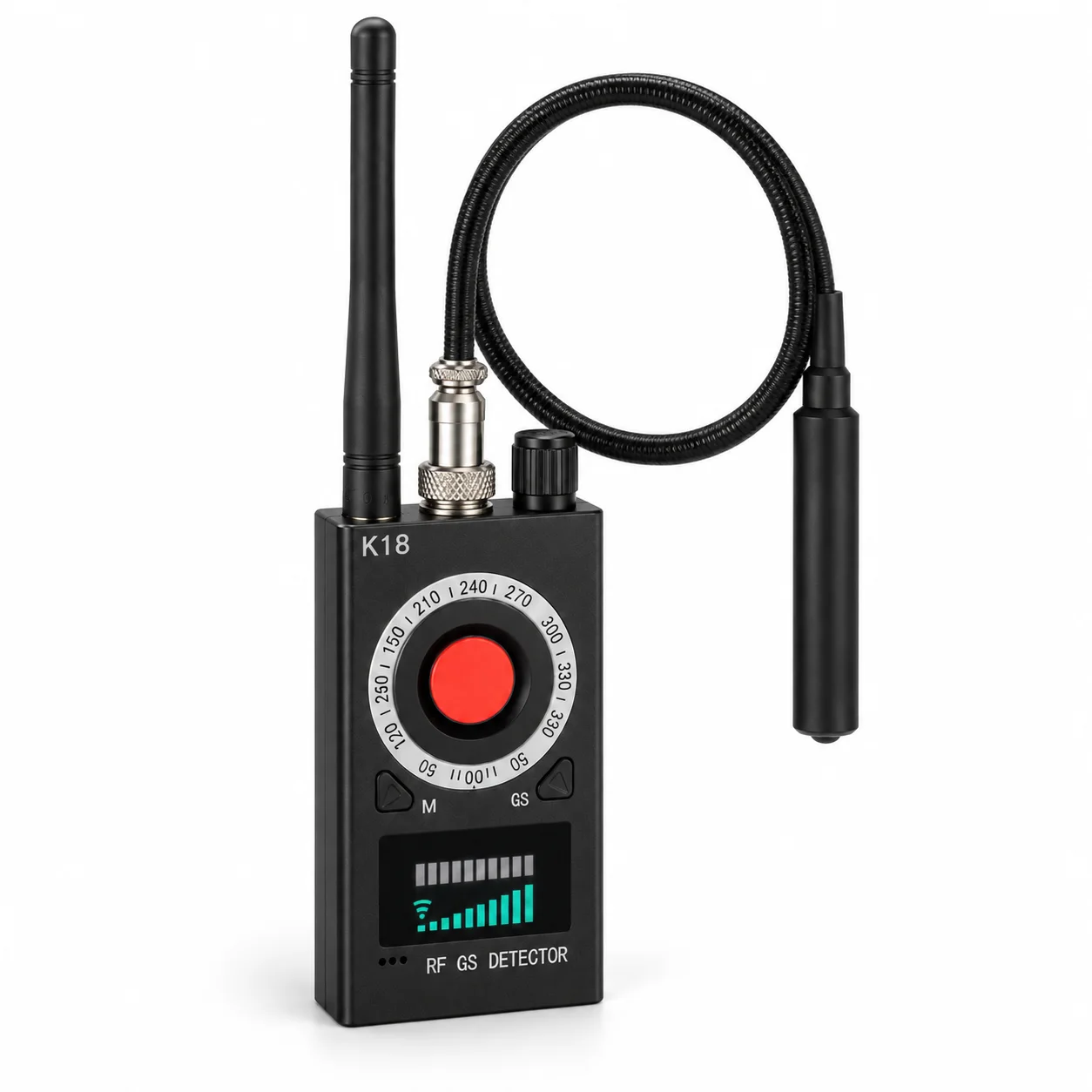 K18 RF and Camera Detector angle view