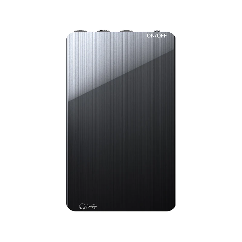 M2 recorder black brushed aluminum housing