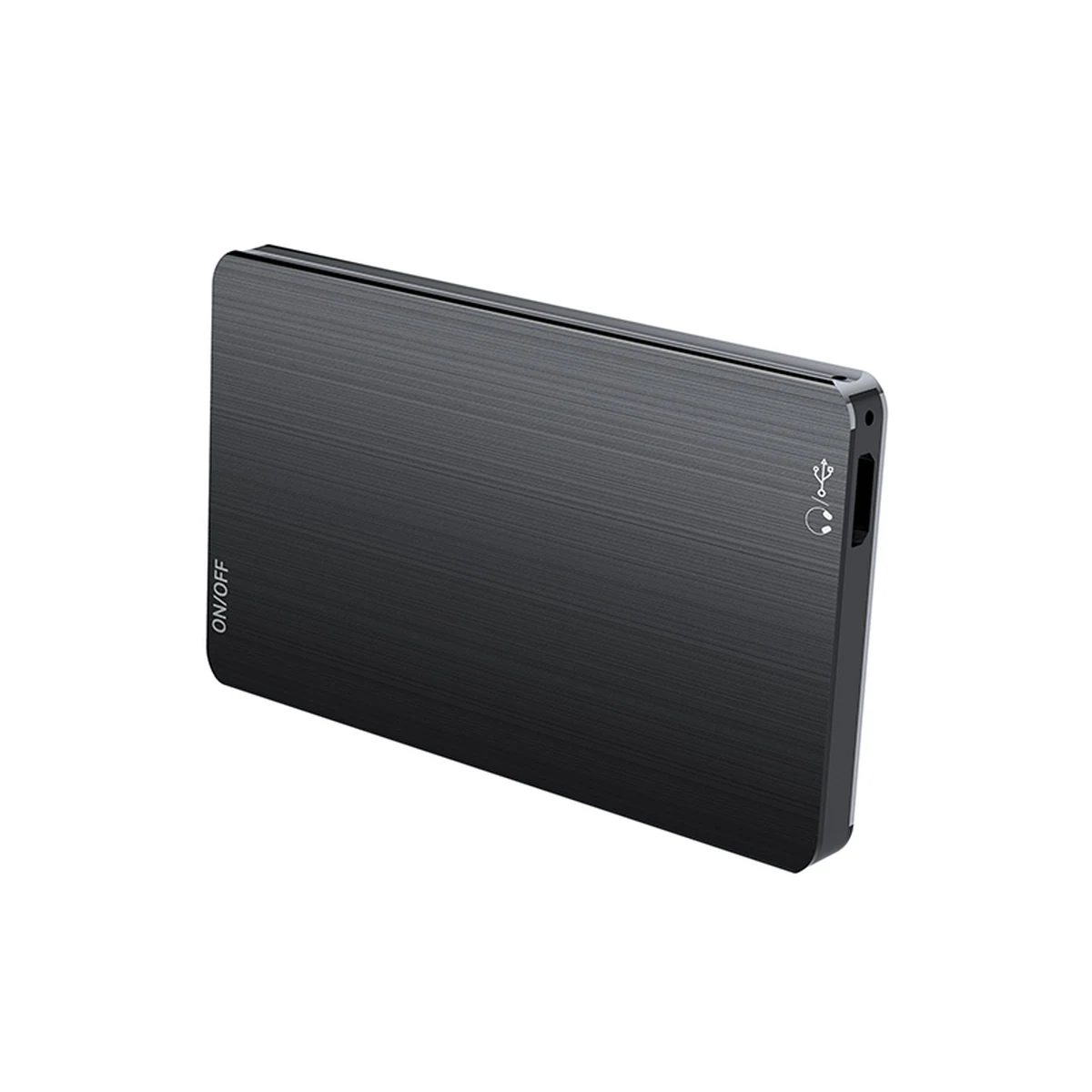 M2 magnetic voice recorder upright three-quarter view