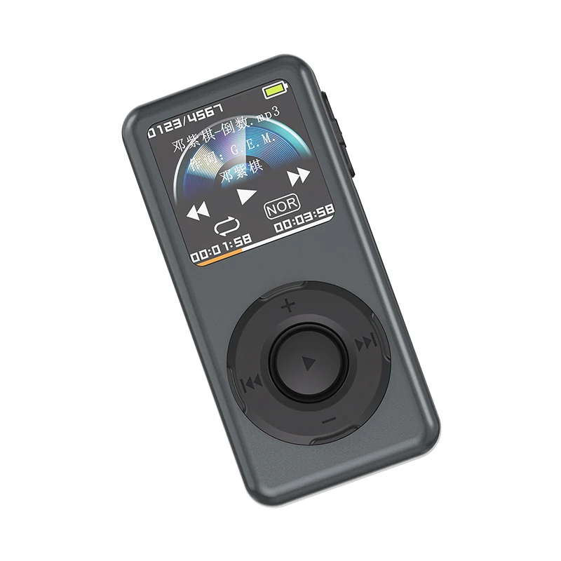M21 digital voice recorder angled body and clip