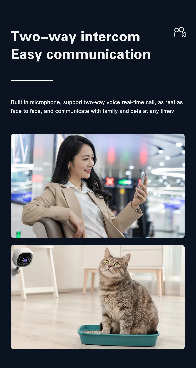 Powered WiFi Mini Camera with Two-Way Audio A3, verified product detail 6