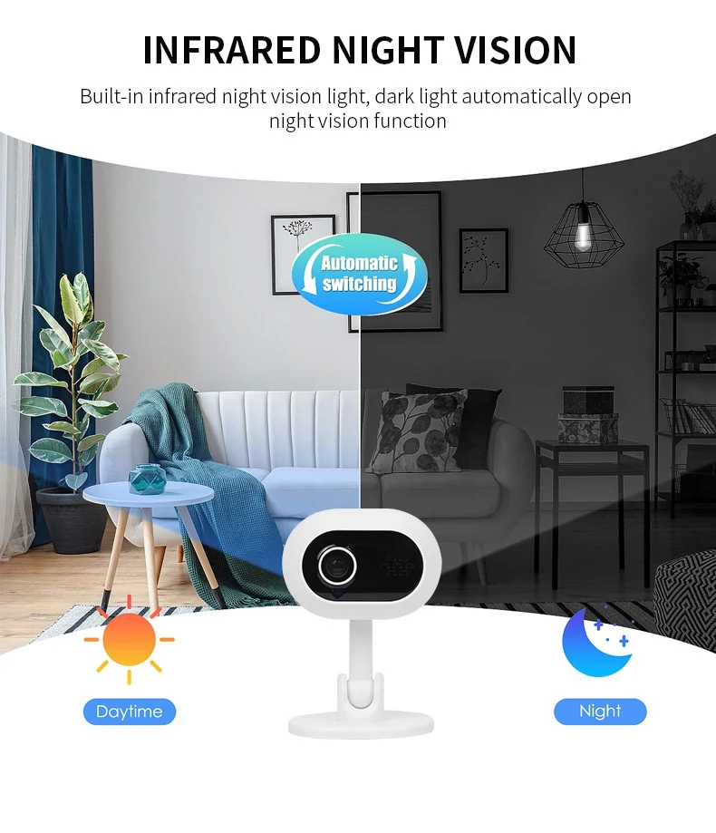 Powered WiFi Mini Camera with Two-Way Audio A4, verified product detail 4