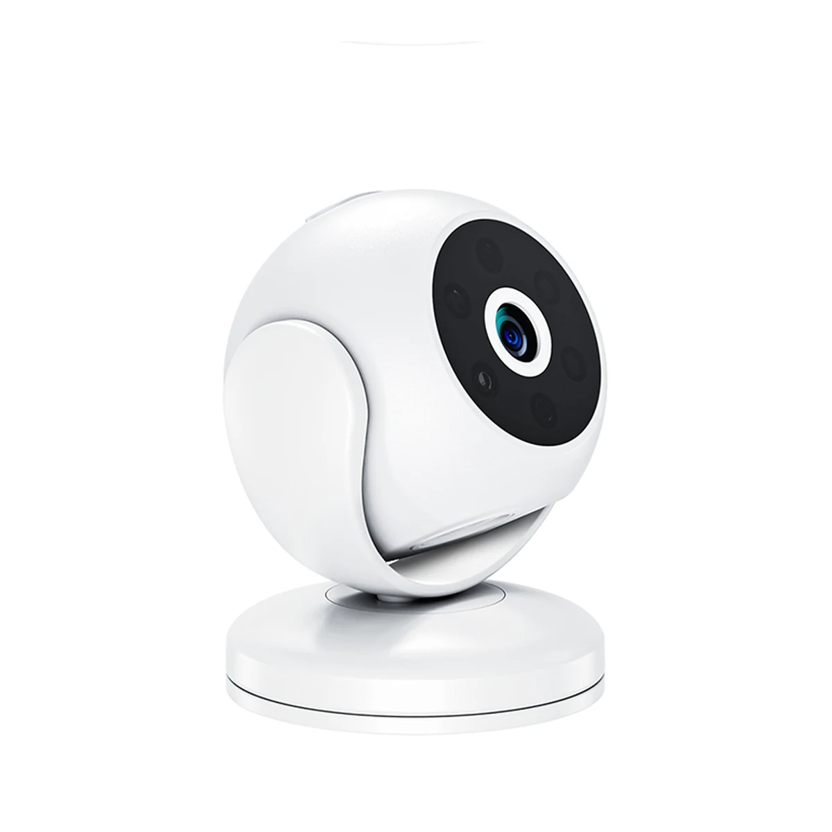 Wide-Angle WiFi Mini Camera with Cloud Storage A5, angled view