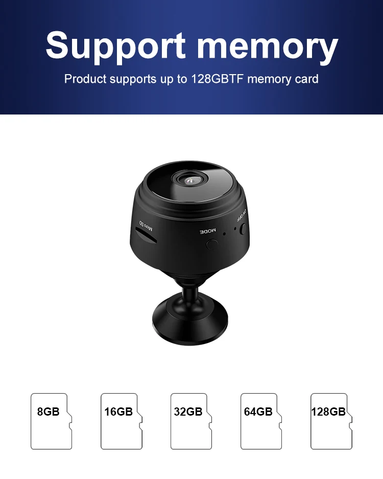 WiFi Mini Camera with Night Vision A9, verified product detail 4