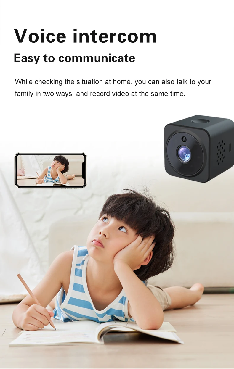 Two-Way Audio WiFi Mini Camera AS02, verified product detail 3