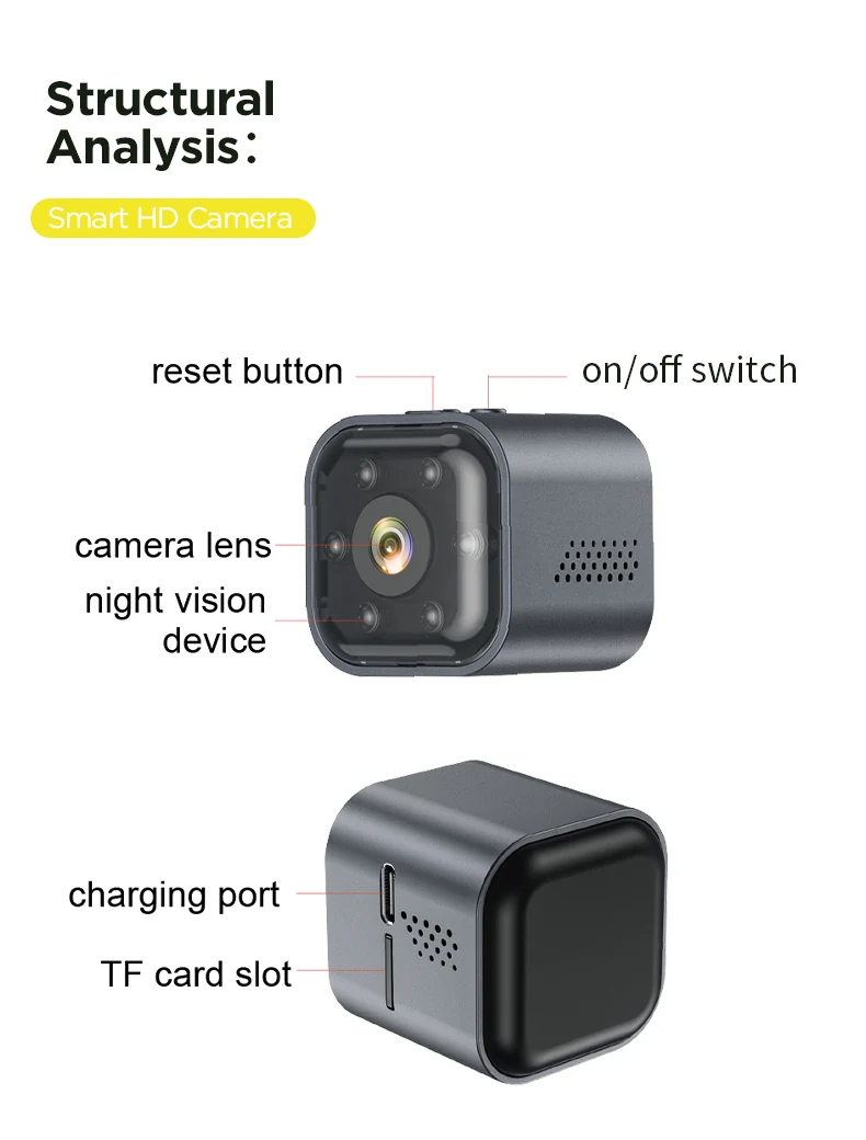 Low-Power WiFi Mini Camera with 40-Day Standby AS03, verified product detail 8