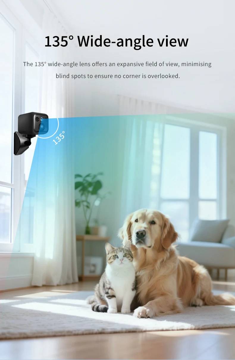 PIR Battery WiFi Mini Camera with 90-Day Standby B01, verified product detail 3