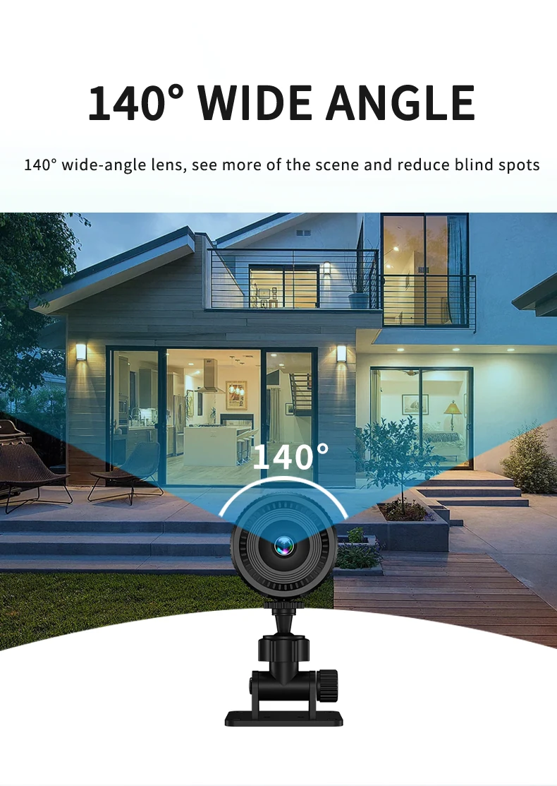 Wide-Angle WiFi Mini Camera with Night Vision C8, verified product detail 6
