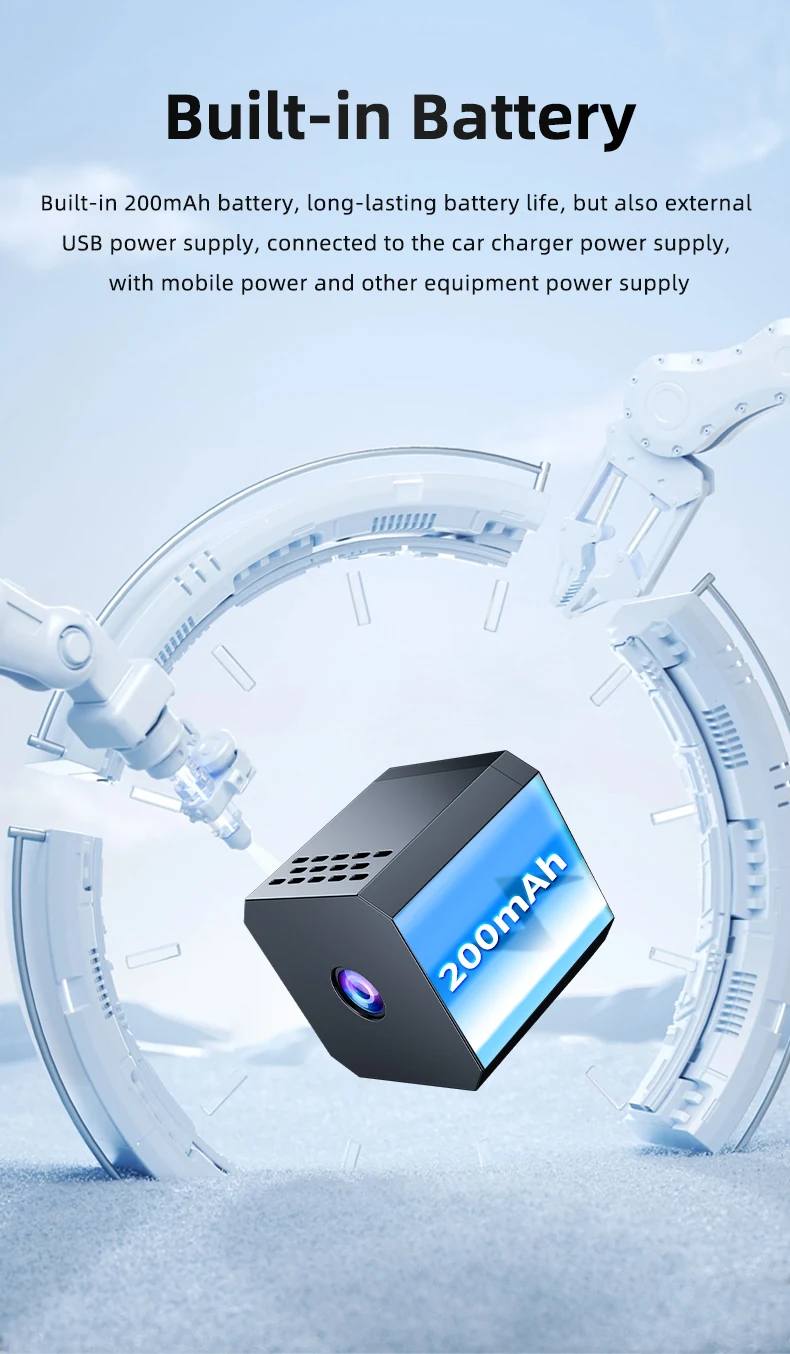 Magnetic WiFi Mini Camera with Night Vision F1, verified product detail 3