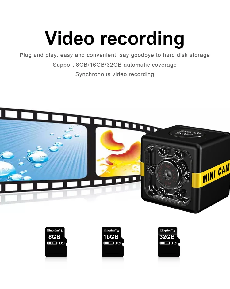 Standalone Mini Camera with Automatic Night Vision FX01, verified product detail 5