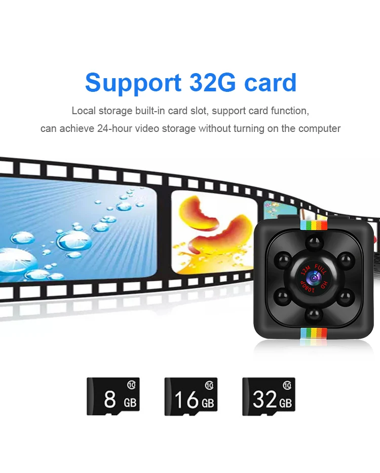 Standalone Mini Camera with Night Vision SQ11, verified product detail 7