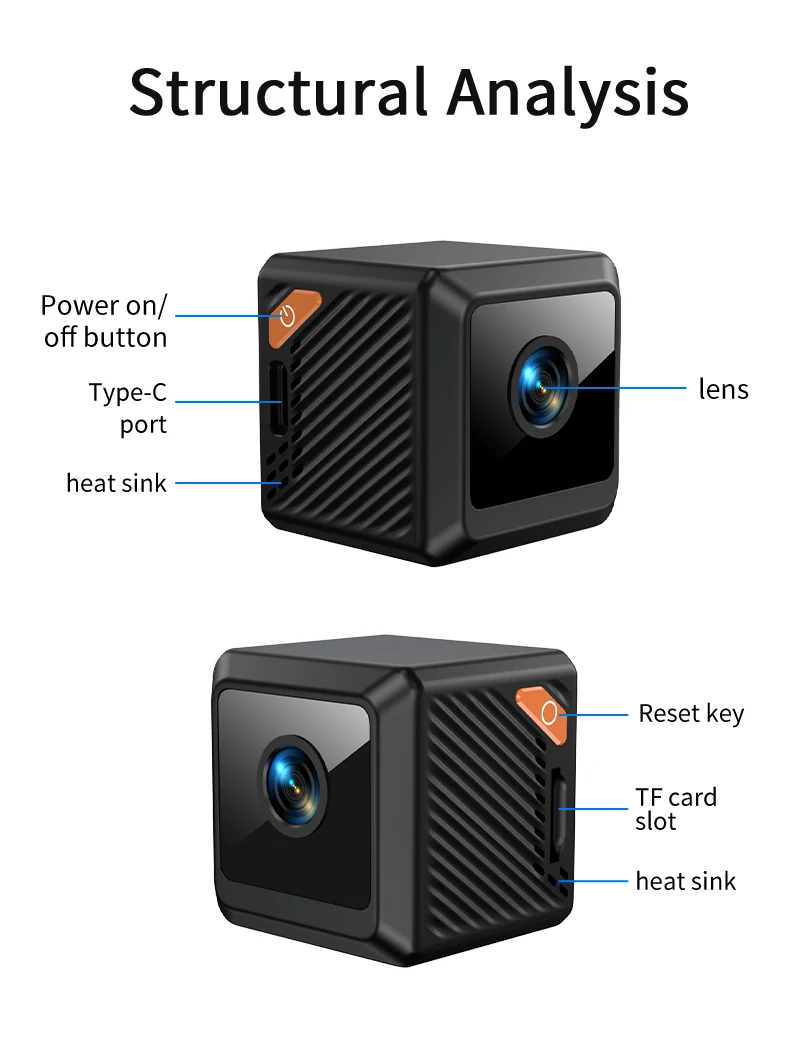 Magnetic Wide-Angle WiFi Mini Camera W02, verified product detail 6