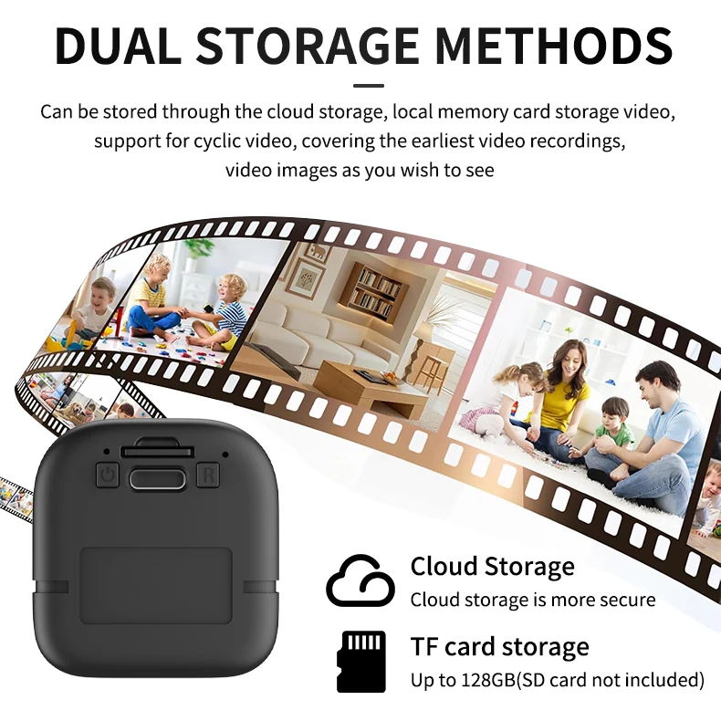 Wide-Angle WiFi Mini Camera with 1200mAh Battery W08, verified product detail 7