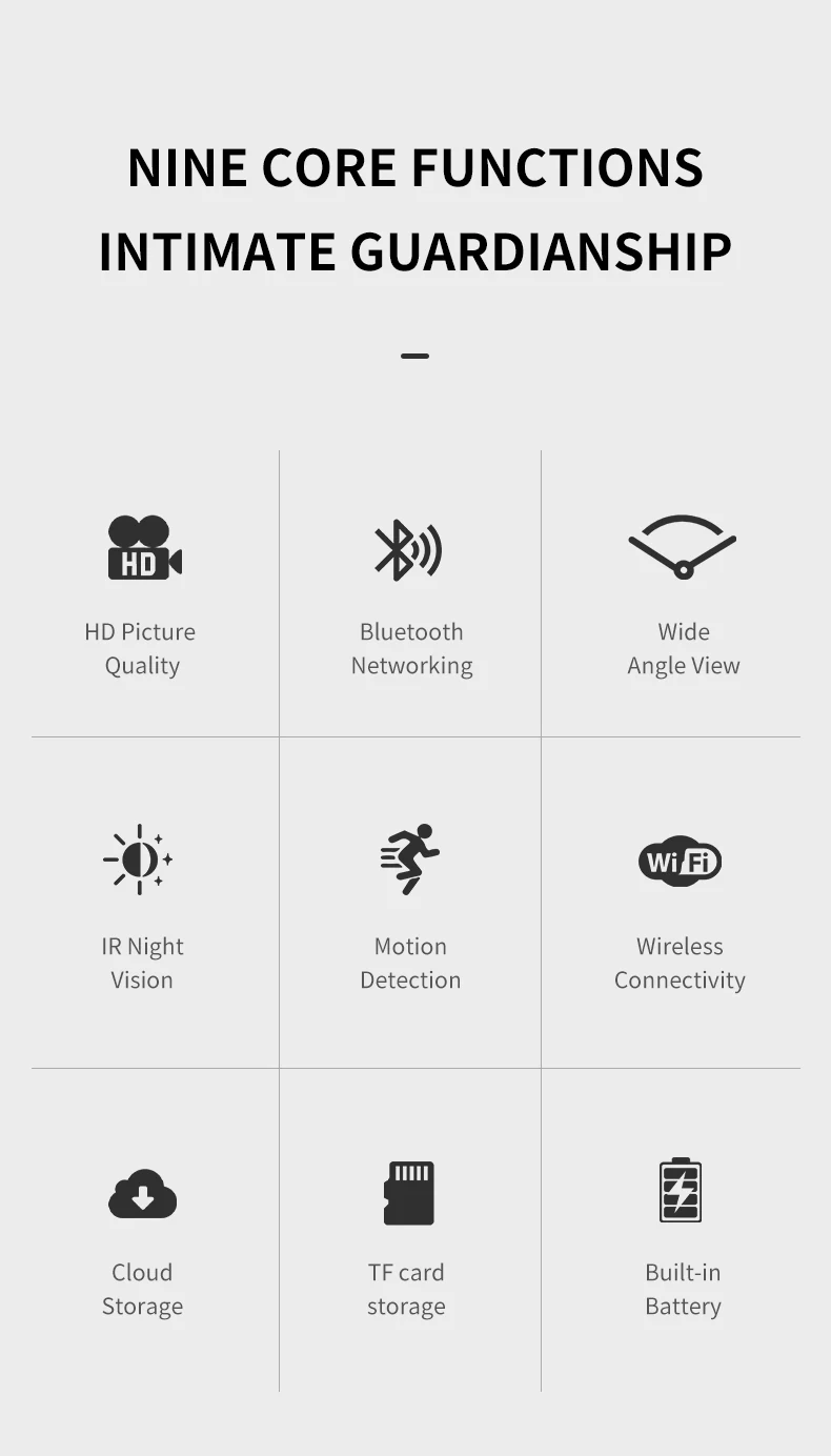 WiFi Mini Camera with 1200mAh Battery W09, verified product detail 2