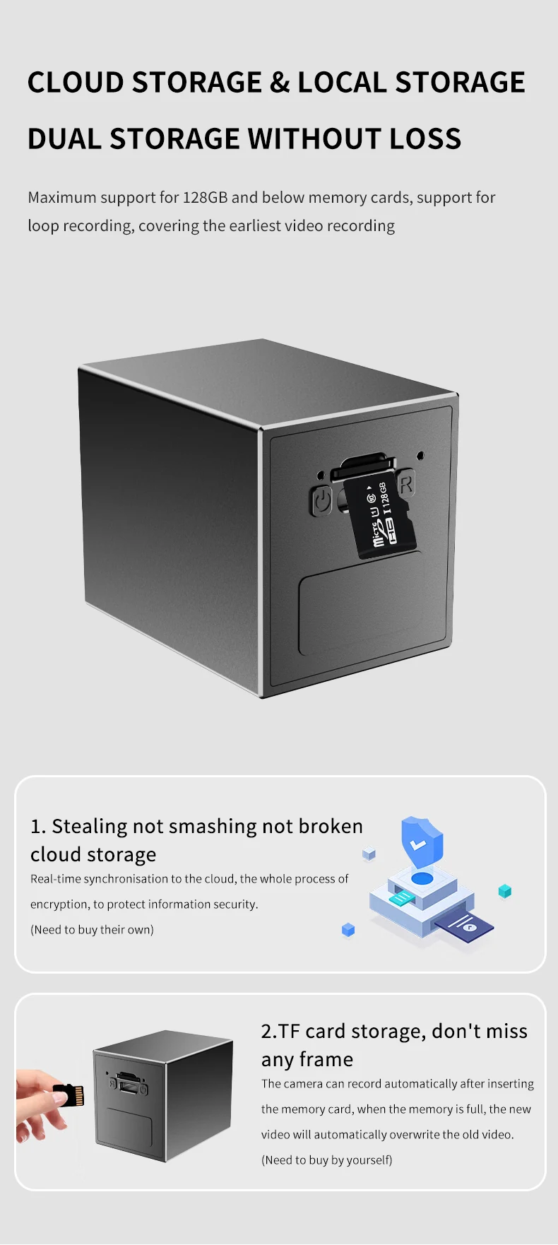 WiFi Mini Camera with 1200mAh Battery W09, verified product detail 7