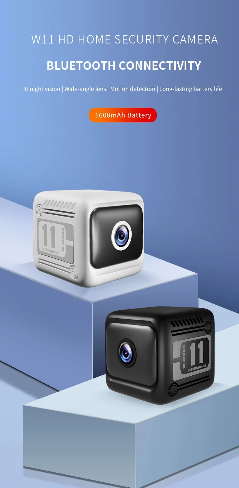 Wide-Angle WiFi Mini Camera with 1600mAh Battery W11, verified product detail 1