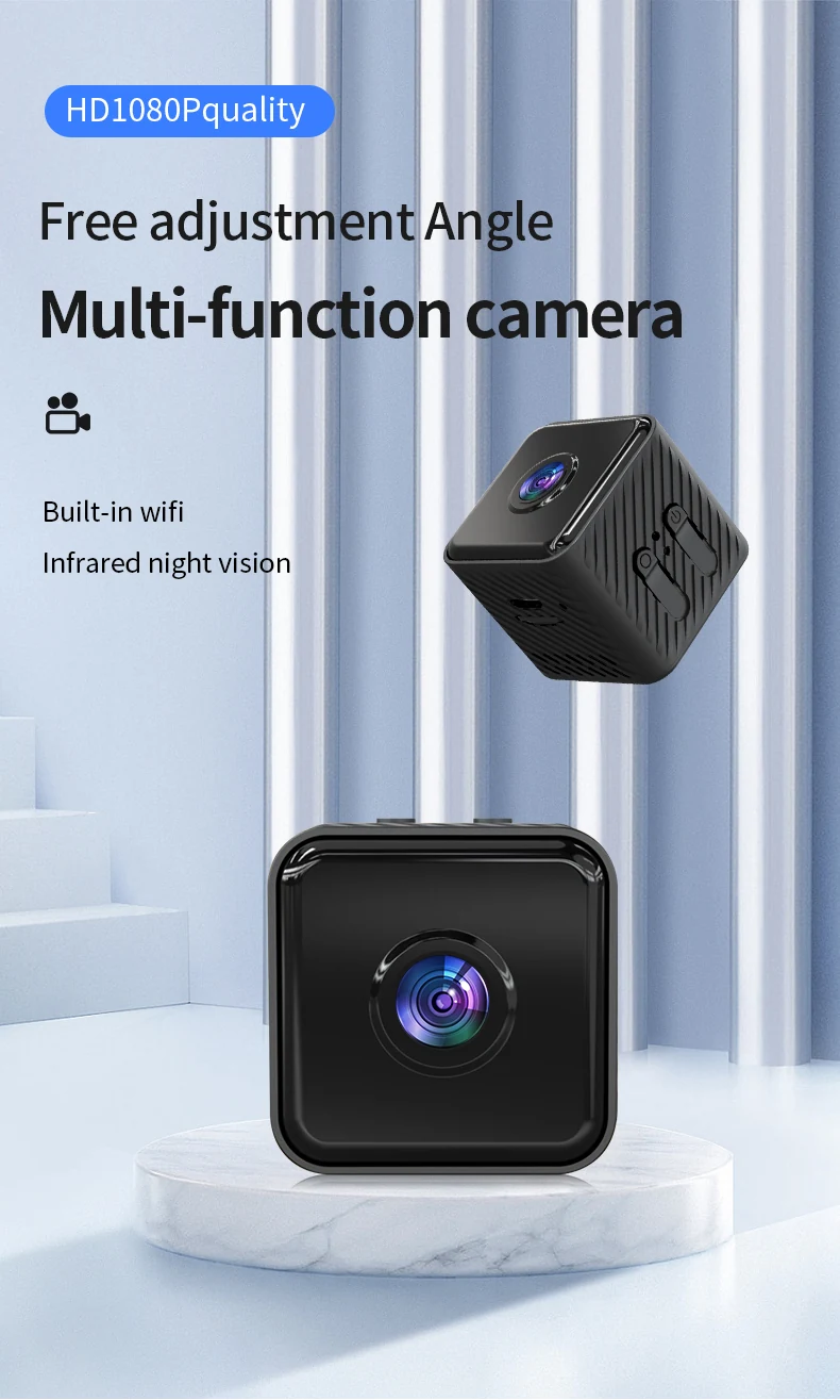 Magnetic WiFi Mini Camera with Night Vision X2, verified product detail 1