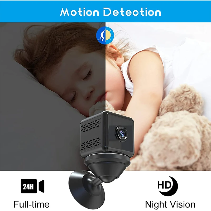 Magnetic WiFi Mini Camera with Sound Detection X6D, verified product detail 2