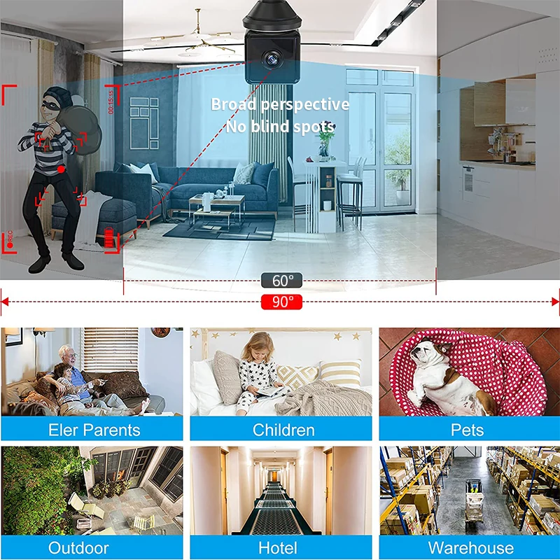 Magnetic WiFi Mini Camera with Sound Detection X6D, verified product detail 3