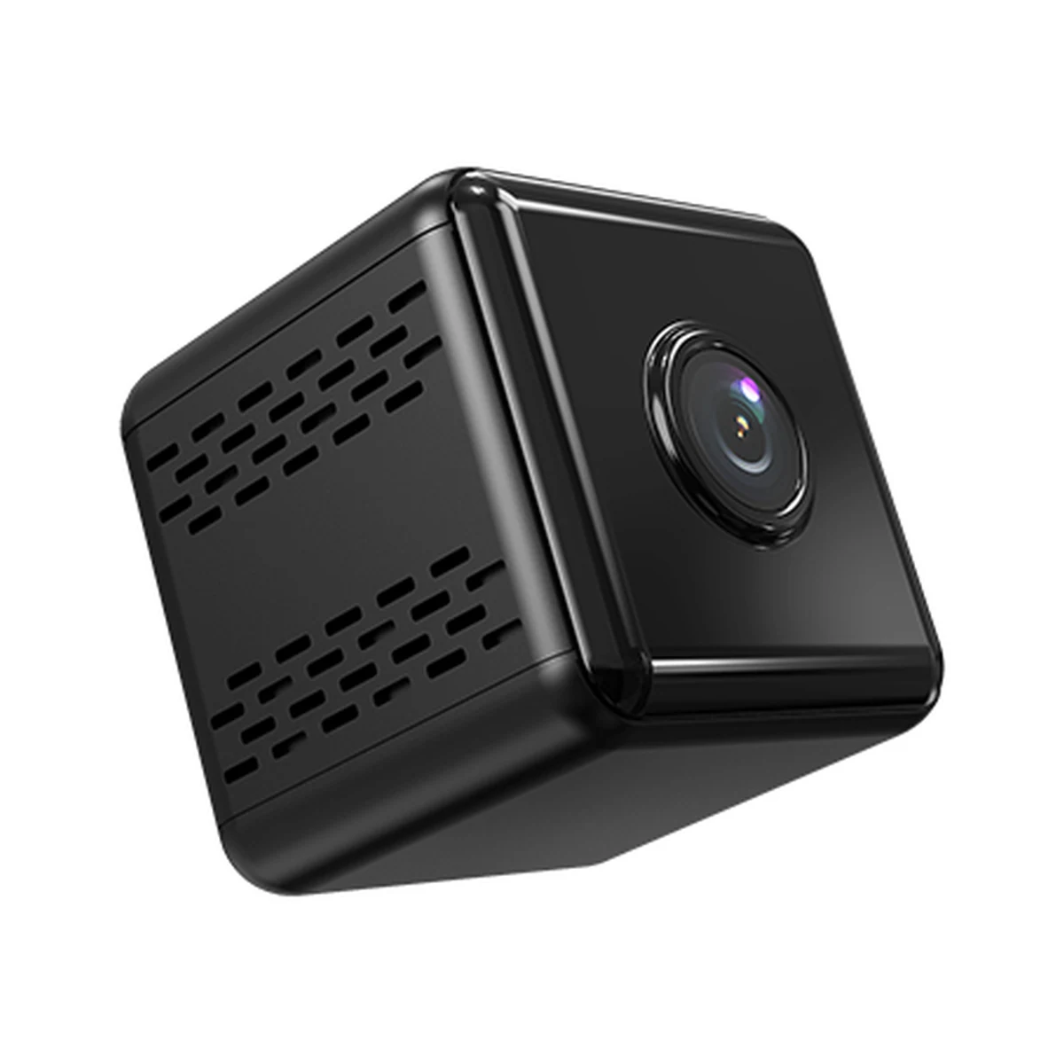 Magnetic WiFi Mini Camera with Sound Detection X6D, front and rear views