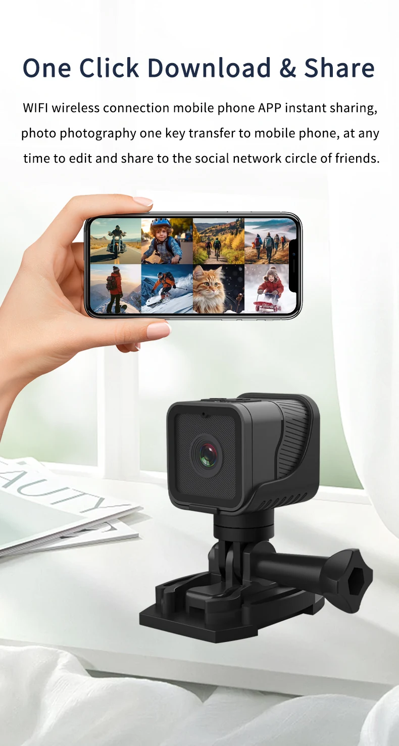 Hotspot Mini Camera with 900mAh Battery Z03, verified product detail 3
