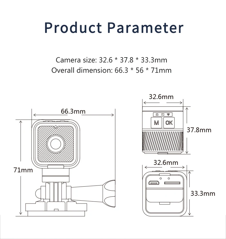 Hotspot Mini Camera with 900mAh Battery Z03, verified product detail 8