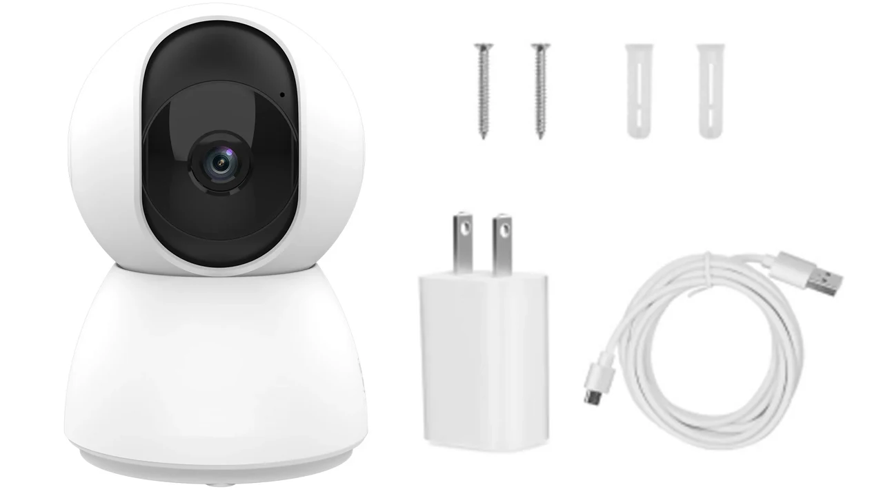 QZT C23B indoor pan-tilt camera in a real indoor application scene