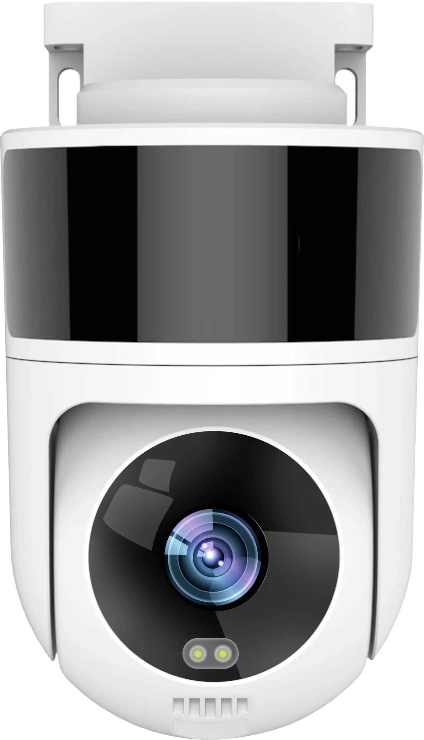 Front hardware and mounting bracket of the C40 pan-tilt camera