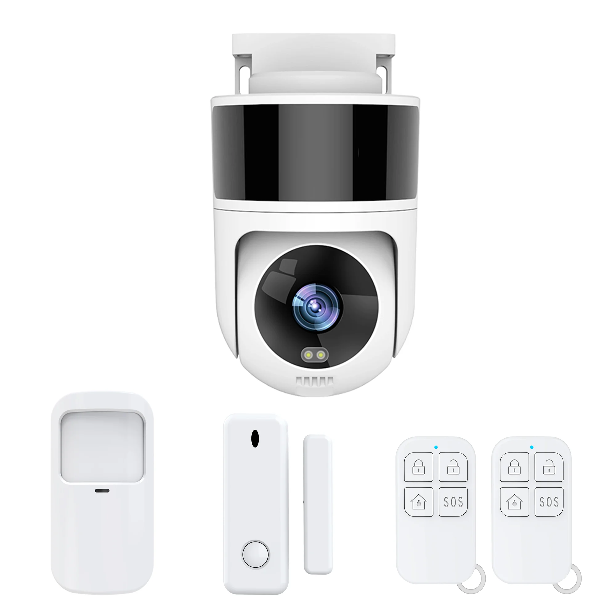 Outdoor Pan-Tilt WiFi Camera, 2MP/4MP alternate angle