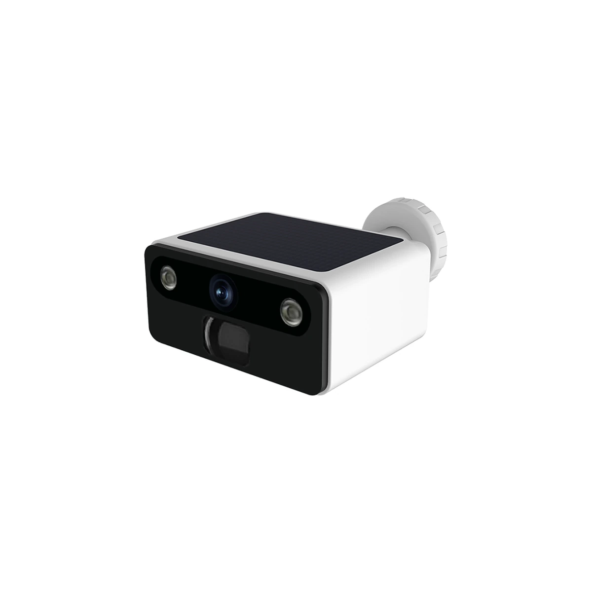 P2A-T 3MP Solar WiFi Security Camera white-background angle