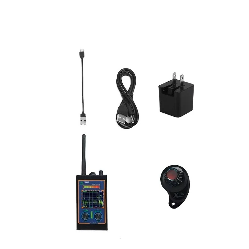 P7000 supplied detector, charging accessories and magnetic probe