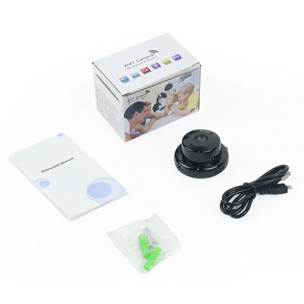 Powered WiFi Mini Camera with Two-Way Audio alternate angle