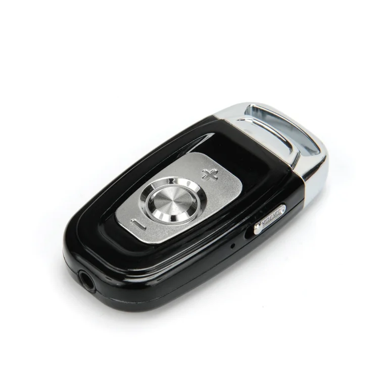 Keyring Digital Voice Recorder with One-Touch Recording – Q5