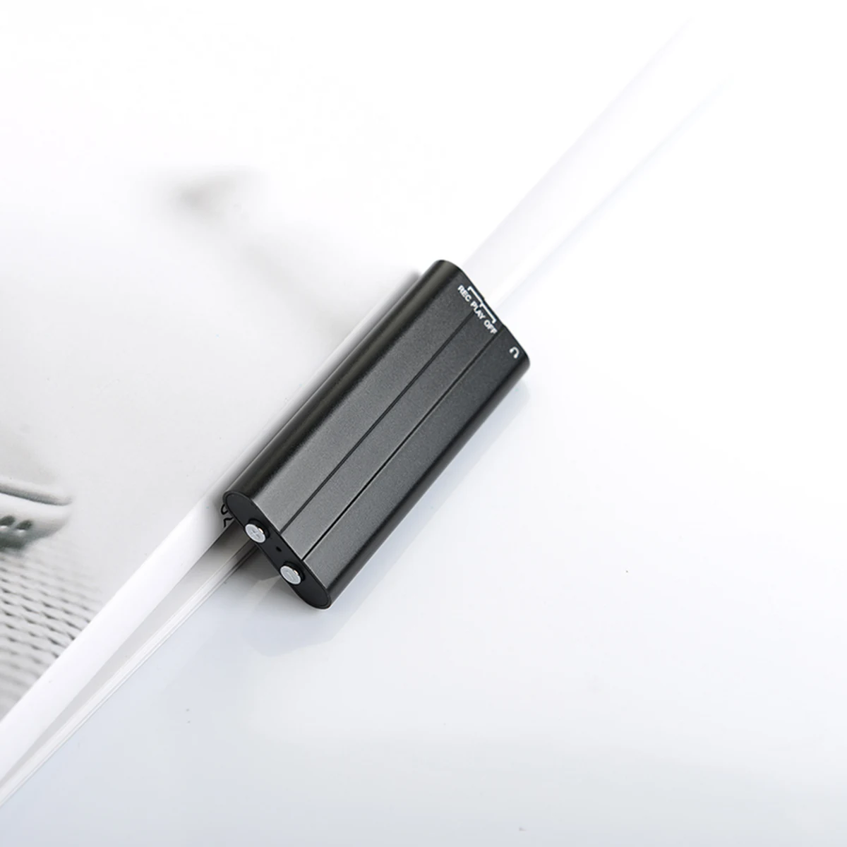 Q50 voice recorder viewed from above