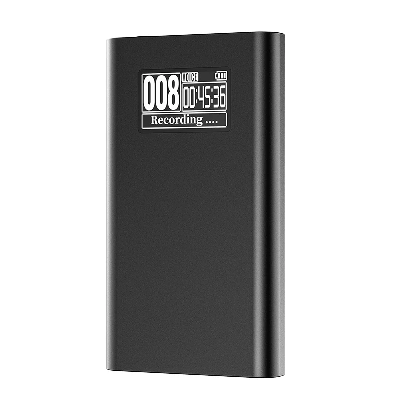 Q86 voice recorder display and front housing