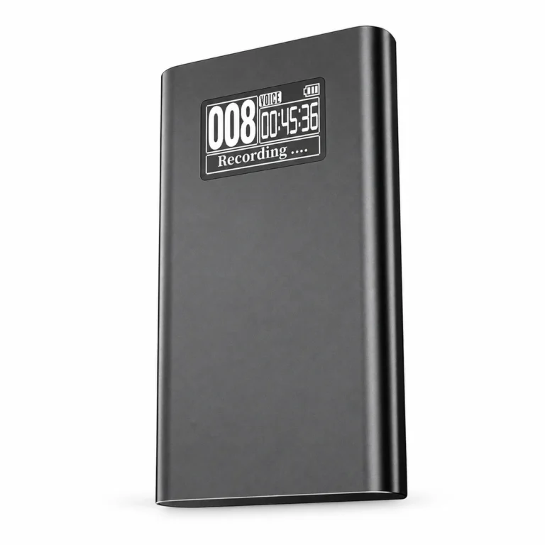 Long-Battery Digital Voice Recorder with 0.77-Inch Screen – Q86