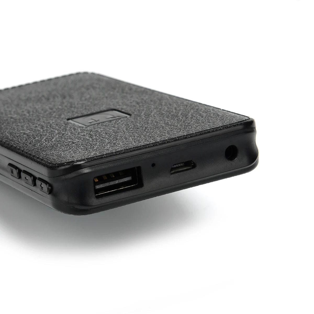 Q95 USB power output and charging port close-up