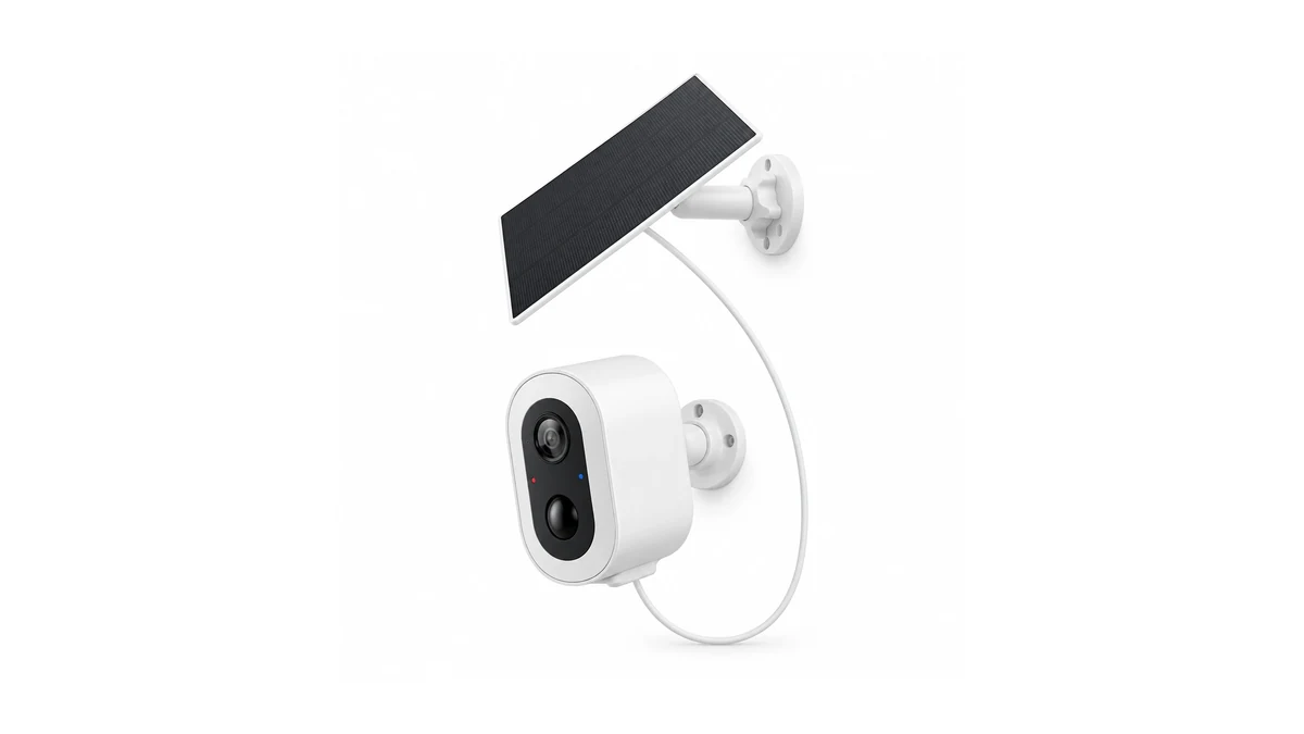 S7T-SP camera and solar panel shown in existing QZT product artwork